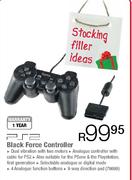 PS2 Black Force Controller