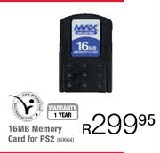 16MB Memory Card For PS2