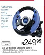 MX-V9 Racing Steering Wheel