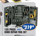 Dixon 135 Piece Home Repair Tool Set