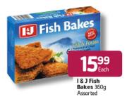 I & J Fish Bakes Assorted-360gm