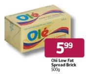 Ole Low Fat Spread Brick-500gm