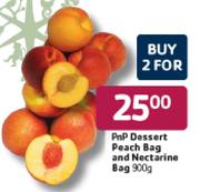 PnP Dessert Peach Bag & Nectarine Bag-900gm