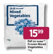 PnP No Name Frozen Mixed Vegetables-1kg