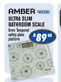 Amber Ultra Slim Bathroom Scale