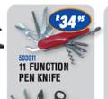 11 Function Pen Knife