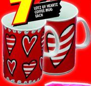 Lotz Of Heartz Coffee Mug-Each
