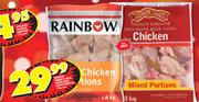 Rainbow /Farmer's Choice Chicken Mixed Portions-1.8kg