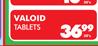 Valoid Tablets-20's