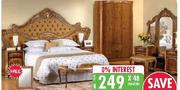 3 Piece Alexia Kim Bedroom Suite With Free Mirror