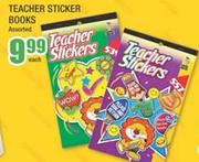 Teacher Sticker Book Assorted Each
