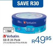 Verbatim CD-R 25 Pack