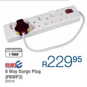 Ellies 8 Way Surge Plug(FBWP3)