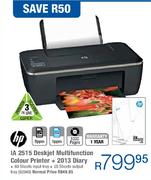 HP IA 2515 Deskjet  Multifunction Colour Printer + 2103 Diary