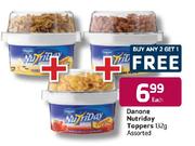 Danone Nutriday Toppers-132g Each