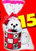 Mug With Teddy In Gift Bag