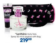 Lentheric Hoity Toity Spray-50ml & Lipgloss With Bag