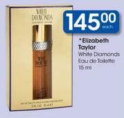 Elizabeth Taylor White Diamonds Eau De Toilette-15ml Each