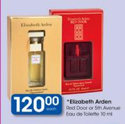 Elizabeth Arden Red Door Or 5th Avenue Eau De Toilette-10ml Each