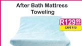 After Bath Mattress Towelling