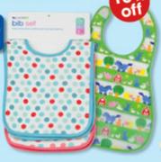 Clicks 2-Pack Print Bib & Burb-Per Set