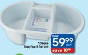 Clicks Baby Top & Tail Unit-Each