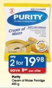 Purity Cream Of Maize Parridge-400gm