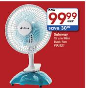 Safeway 15cm Mini Desk Fan-Each