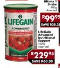 LifeGain Advanced Nutritional Support-1000gm