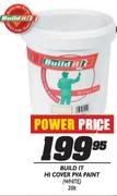 BUILD IT HI Cover PVA Paint White-20ltr