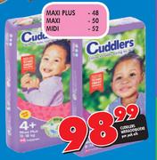 Cuddlers Weggoondoeke Maxi Plus-48 Per Pak Elk