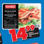 Woody's Shoulder Bacon-200gm