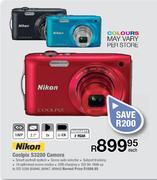 Nikon Coolpix S3200 Camera-Each