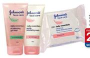 Jonson's Daily Essentials Cleansers Or 25 Wipes