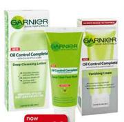 Garnier Oil Control Skin Care Products