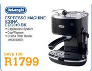 Delonghi Espresso Machine Icona (ECO310.BK)