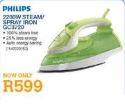 Philips 2200W Steam/Spray Iron (GC3720)