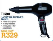 Turbo 1400W Hair Dryer (NV055)