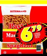 Ritebrand Macaroni/Spaghetti-500 ELK