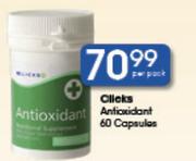 Clicks Antioxidant 60 Capsules-Per Pack