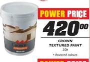 Crown Textured Paint-20ltr