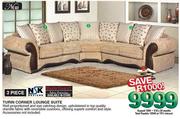 3 Piece Turin Corner Lounge Suite