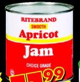 Ritebrand Apricot Jam-900gm