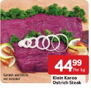 Klein Karoo Ostrich Steak-Per Kg