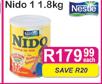 Nido 1-1.8kg Each