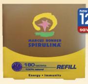 Marcus Rohrer Spirulina Refill Bag Tablets-180's