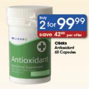 Clicks Antioxidant Capsules-2x60's