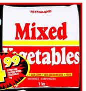 Ritebrand Frozen Mixed Vegetables-1kg