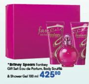 Britney Speans Fantasy Eau De Parfum,Body Souffle & Shower Gel-100ml