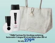 Coty Handbag Exelamation Cologne-50ml And Body Lotion-250ml